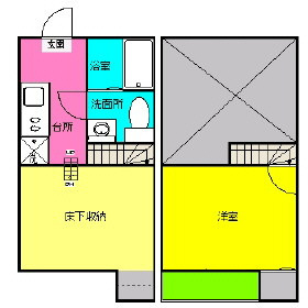 【間取り】 | 仲介手数料半額！HPに初期費用掲載「プライスホーム」で検索！メゾン・ド・美野島