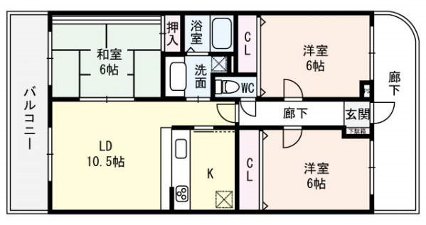 【間取り】 | ヴェルジュ萌樹