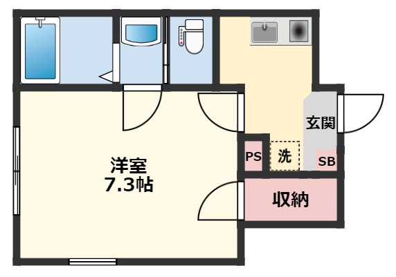 【間取り】 | ヴィラセゾン船橋本町Ⅱ | 間取り