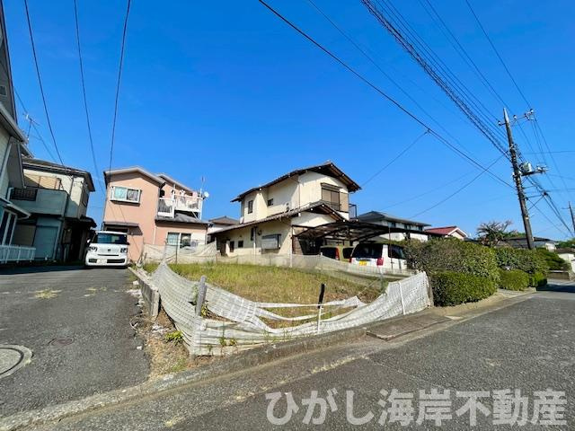 厚木市宮の里　新築戸建の前面道路含む現地写真|現地外観