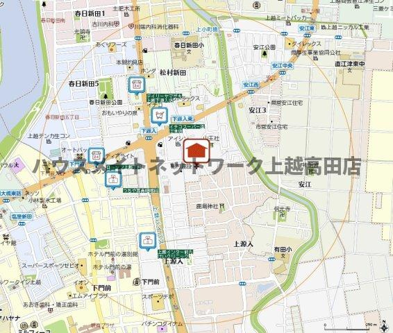 アーバンスクエアの地図|位置図