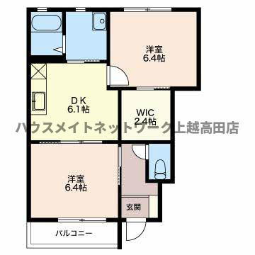 アーバンスクエアの間取り|間取図
