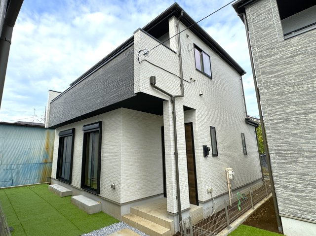 松戸市秋山新築戸建（秋山11期）の外観|A号棟外観・完成済み内覧可能です！
