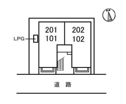 Ｓａｃｒｏ　Ｍｏｎｔｅの区画図