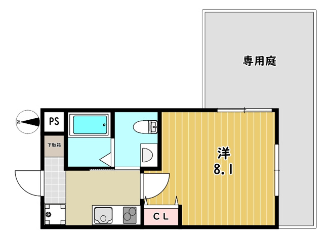【間取り】 | シエルコート紫野Ⅱ