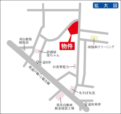 【地図】 | 神立東１丁目倉庫 | 連携あり任意