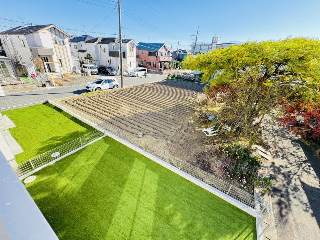 松戸市古ヶ崎新築戸建【古ヶ崎小学校：8分】の展望|バルコニーより南側眺望