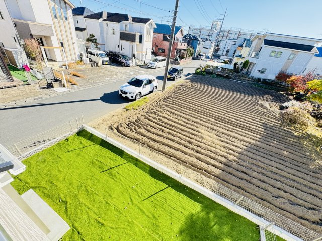 松戸市古ヶ崎新築戸建【古ヶ崎小学校：8分】の展望|バルコニーより南側眺望