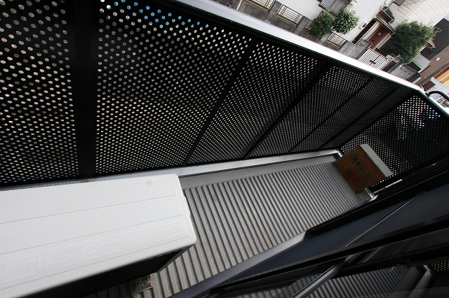 クレストヒルズのバルコニー