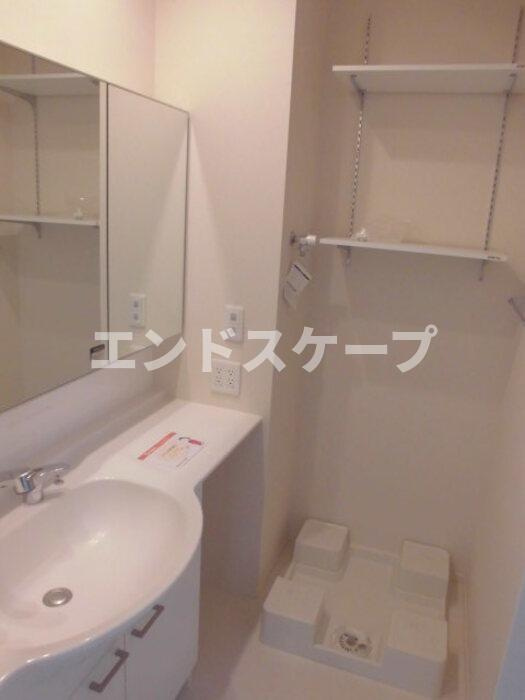ジュネス稲荷塚の洗面所|高崎、前橋、伊勢崎エリアのお部屋探しはエンドスケープまで！お客様の理想お聞かせ下さい♪