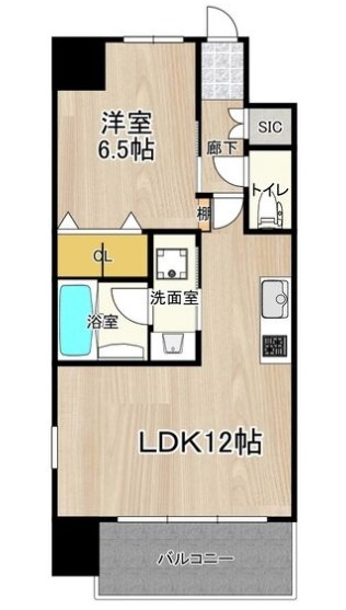 プレジオ内代の間取り