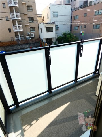 グランディオ医大前のバルコニー