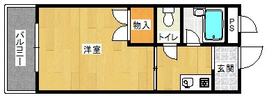 フォルム東海大前の間取り