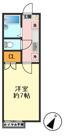 サニーコート瑞江の間取り