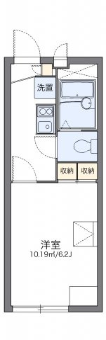 レオパレスパークサイド南熊本Ⅱの間取り