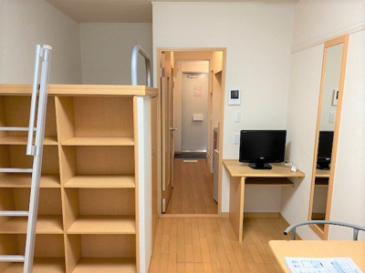 【居間・リビング】 | レオパレスひご坪井 | 設備・使用は号室により異なる為、現況を優先致します。