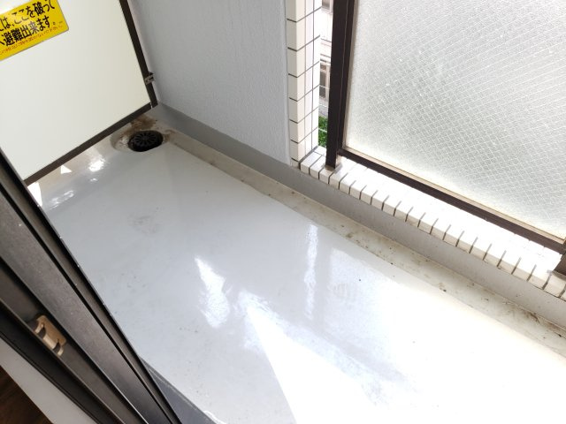 シティハイツ新小岩のバルコニー