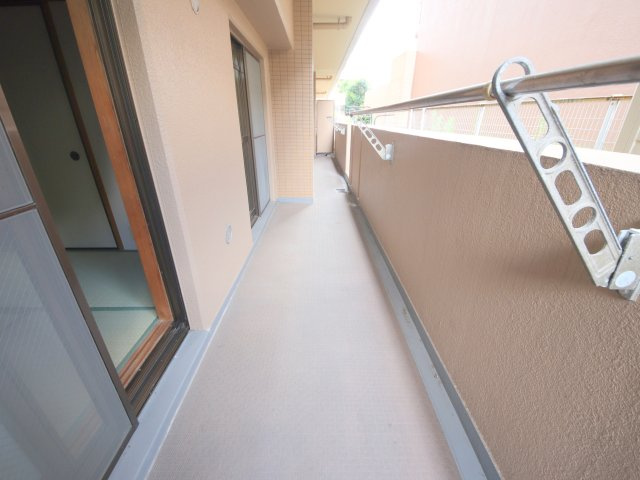 朝日プラザアーバネート奈良IIのバルコニー