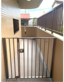 朝日プラザアーバネート奈良IIのバルコニー