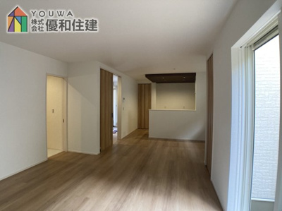 【居間・リビング】 | 神戸市西区伊川谷町有瀬 新築一戸建て