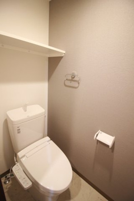 【トイレ】 | エスリードコート阿倍野昭和町 | 温水洗浄便座付きトイレ