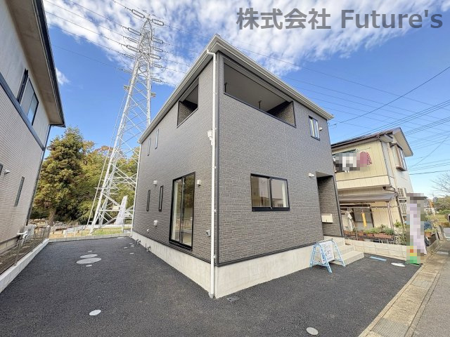 流山市駒木　新築戸建　全1棟の外観|敷地面積130.21平米でゆとりのある邸宅です