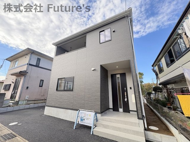 流山市駒木　新築戸建　全1棟の外観|落ち着いたデザインの邸宅です。耐震等級3！