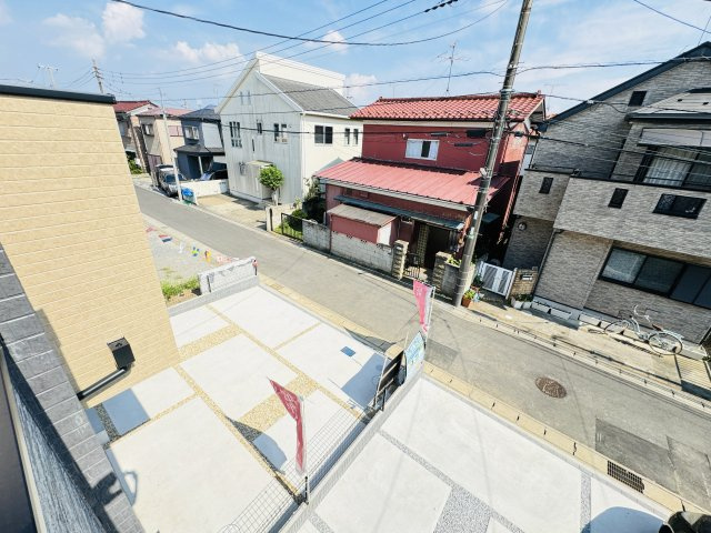松戸市五香２丁目新築戸建（五香37期）の展望|バルコニーより道路側眺望