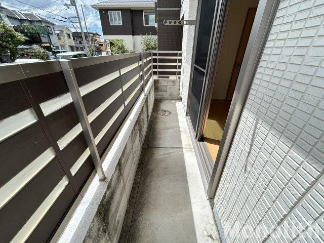 ジュヴェール深井Bのバルコニー