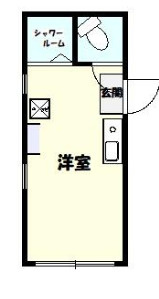 ルームズ東中野の間取り