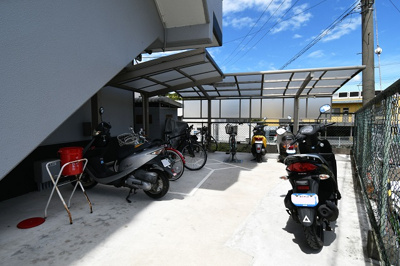 【その他共用部分】 | グリーンハイツ松本 | 駐輪場