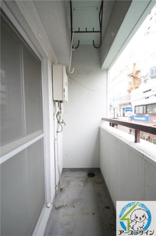 大黒ビルのバルコニー