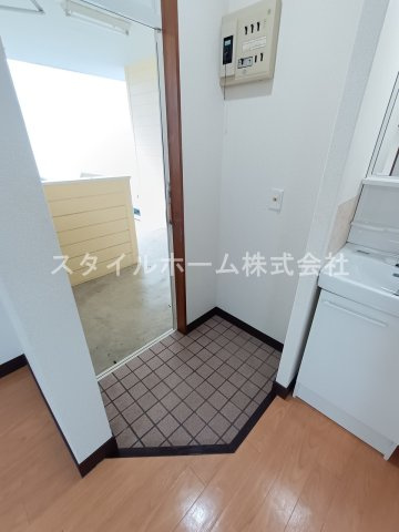 グリーンハイツ光輝の玄関