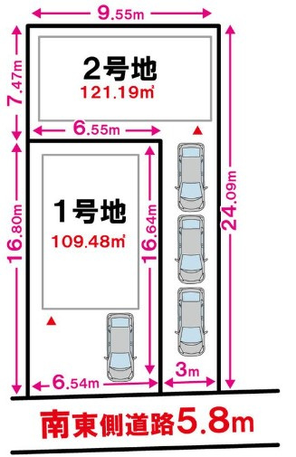 【区画図】 | K41194-1号地鷹峯