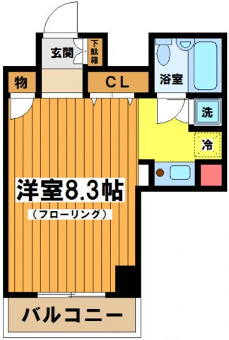 【間取り】 | グラツィア方南町