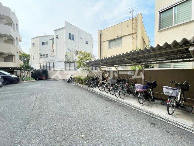 豊中緑丘パーク・マンションの駐輪場|駐輪場です