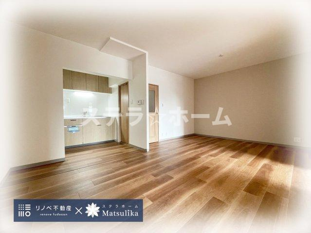 豊中緑丘パーク・マンションの居間・リビング|おしゃれなリビングです