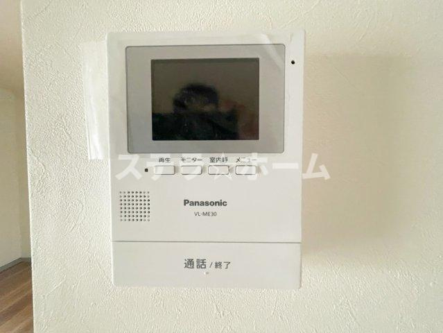 豊中緑丘パーク・マンションの防犯設備|モニター付きです