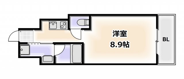 【間取り】 | エヌレジデンス新今宮