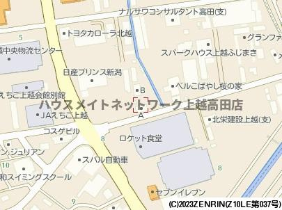 グロースフェルトＡの地図|位置図