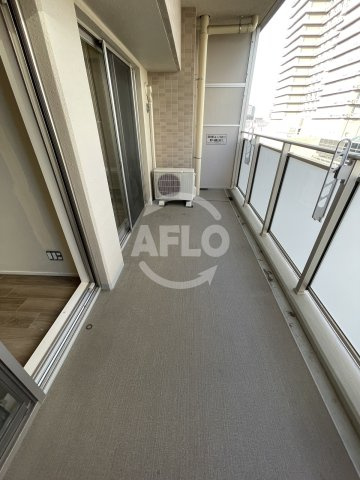 ザ・パークハビオ天満橋　滝川小学校区のバルコニー|ザ・パークハビオ天満橋　バルコニー