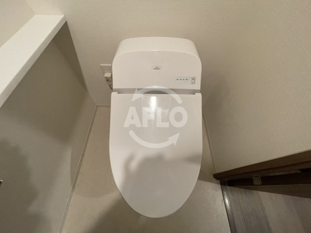 ザ・パークハビオ天満橋　滝川小学校区のトイレ|ザ・パークハビオ天満橋　温水洗浄便座