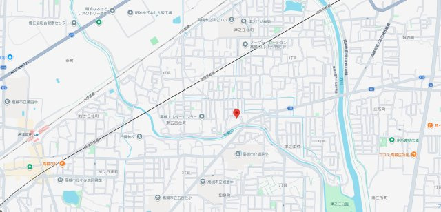 アンサンブル高槻の地図