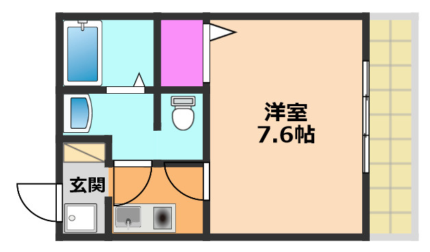 アンサンブル高槻の間取り