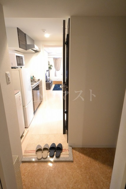 ラグゼ玉造Ⅰの玄関