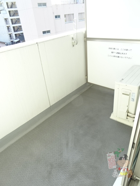 大供Ａマンションのバルコニー