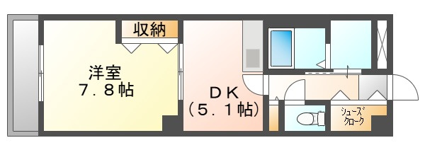 ソレアート伊福の間取り
