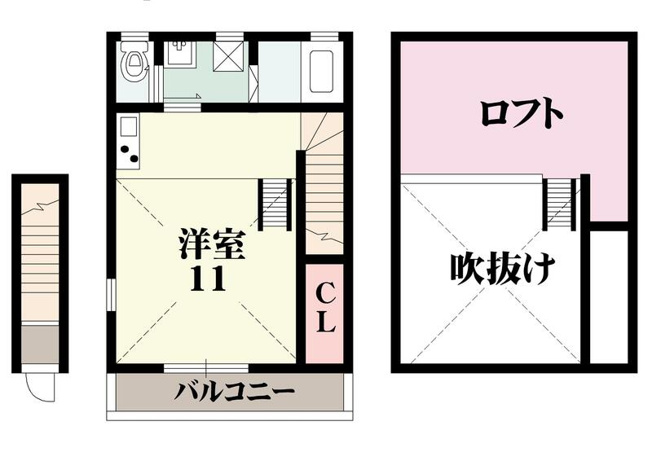 【間取り】 | プリッ2大蓮南