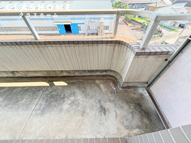 ルシードオチのバルコニー