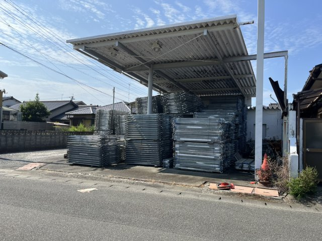 古城町事業用地の外観